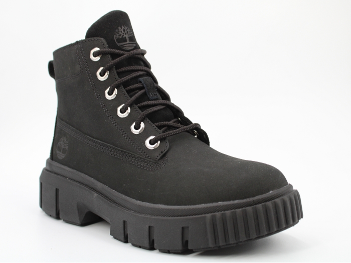 Timberland botte et bottine greyfield boot leather noir2377201_2