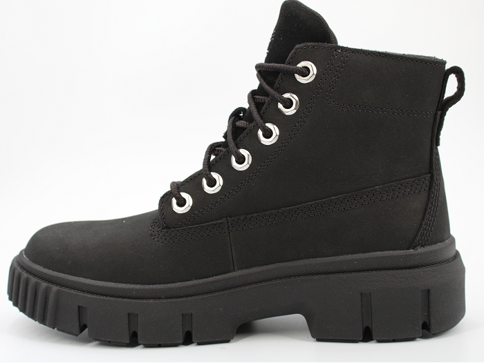 Timberland botte et bottine greyfield boot leather noir2377201_3