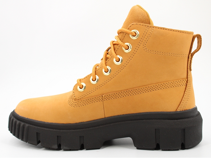 Timberland botte et bottine greyfield boot leather jaune2377202_3