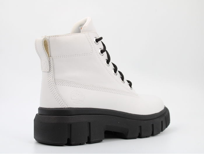 Timberland botte et bottine greyfield boot leather blanc2377203_4
