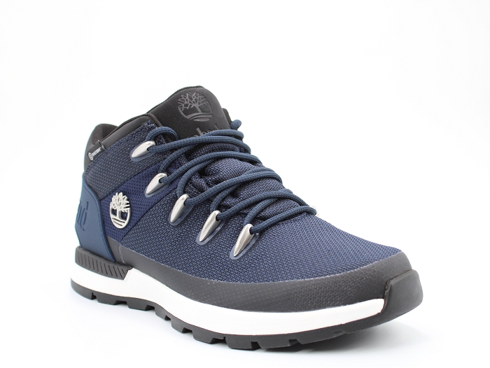 Timberland botte et bottine sprint trekker mid fabric wp bleu2377302_2