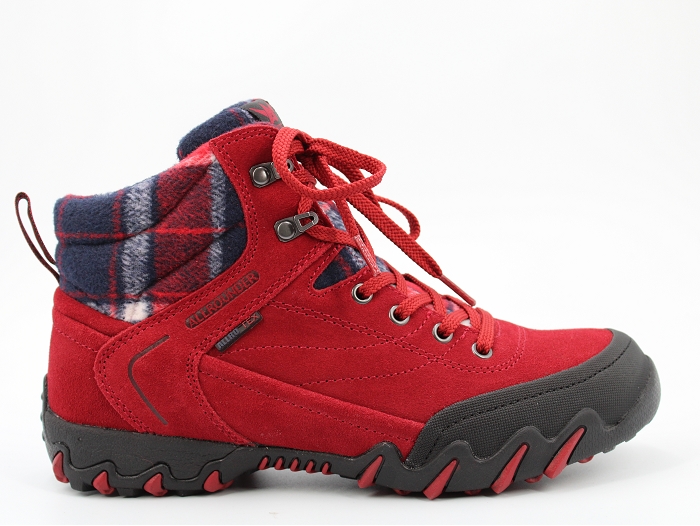 Allrounder botte et bottine nigata tex rouge