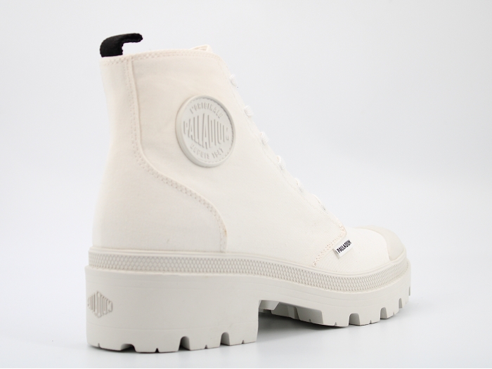 Palladium botte et bottine pallabase twill blanc2396001_4