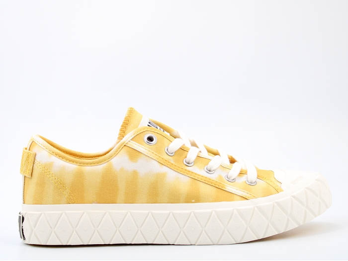 Palladium derby sport palla ace lo tie dye jaune