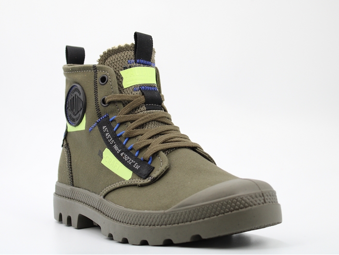 Palladium botte et bottine pampa hi recraft vert2396502_2