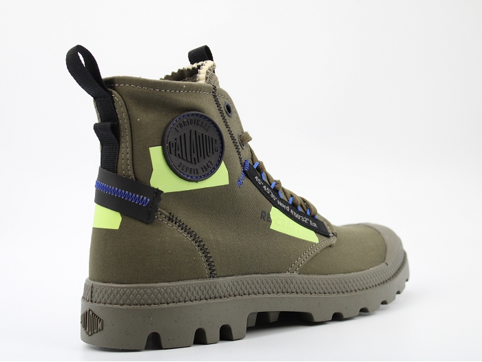 Palladium botte et bottine pampa hi recraft vert2396502_4