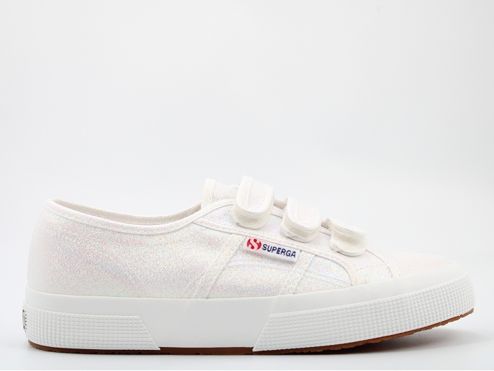 Superga sneakers 2750 straps lame blanc