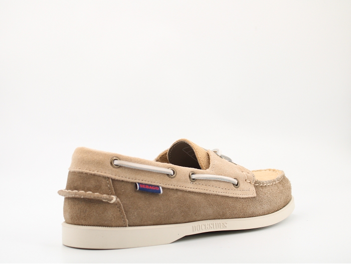 Sebago bateau docksides portland jib beige2398502_4