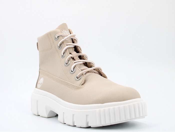 Timberland botte et bottine greyfield boot fabric beige2400301_2