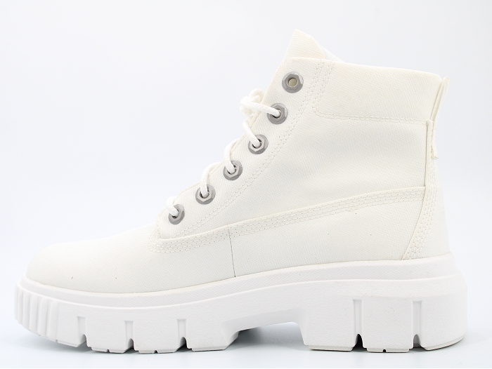 Timberland botte et bottine greyfield boot fabric blanc2400302_3