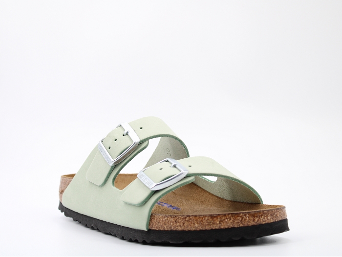 Birkenstock mule arizona nubuck vert2405901_2