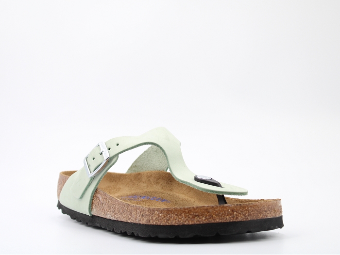 Birkenstock mule gizeh nubuck vert2406001_2