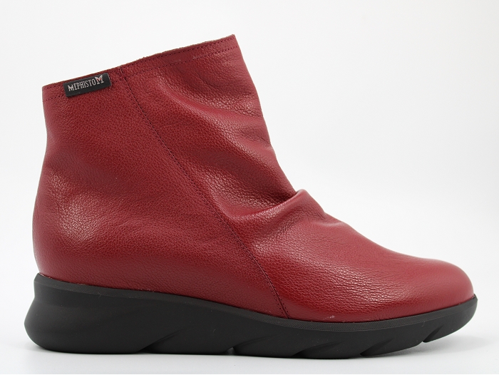 Mephisto botte et bottine celiane rouge