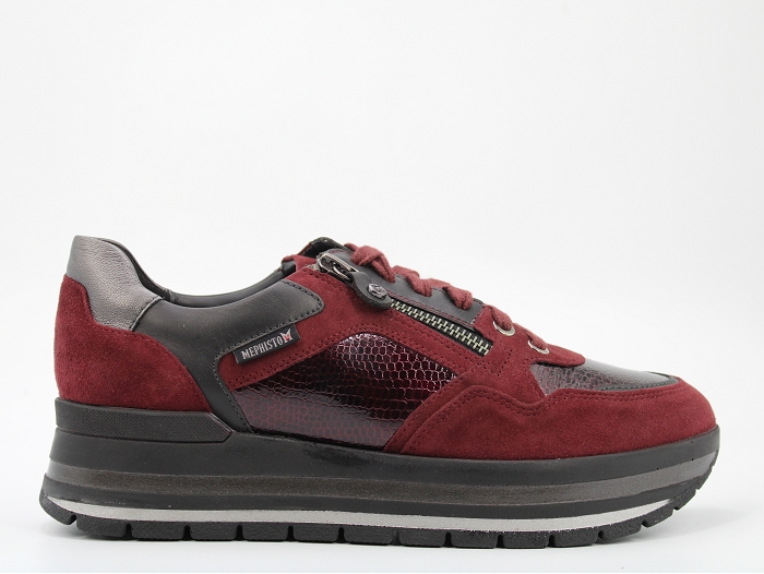 Mephisto sneakers panthea rouge