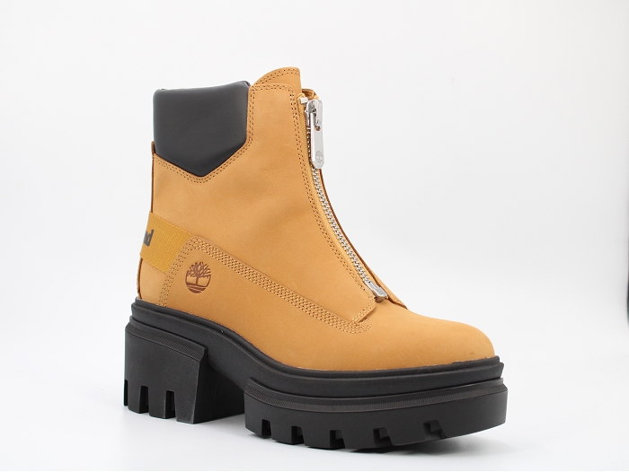 Timberland botte et bottine everleigh front zip jaune2413801_2