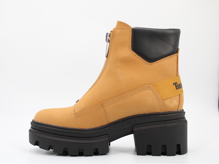 Timberland botte et bottine everleigh front zip jaune2413801_3