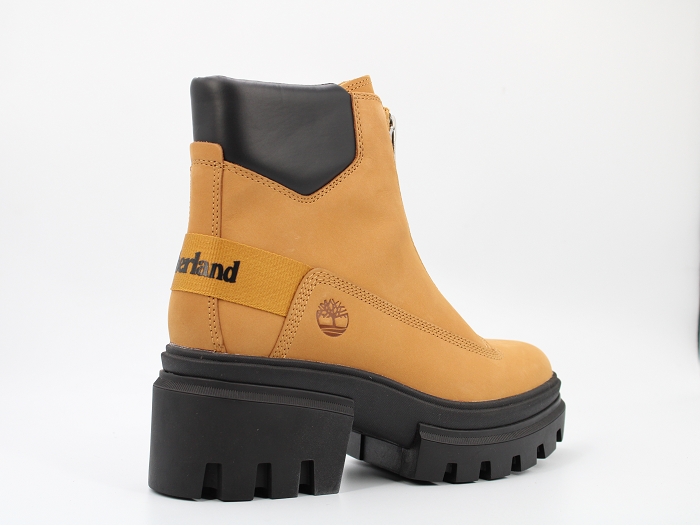 Timberland botte et bottine everleigh front zip jaune2413801_4