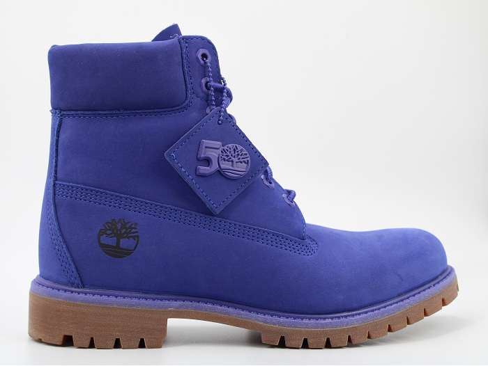 Timberland botte et bottine 6 boot 50 anniversary violet