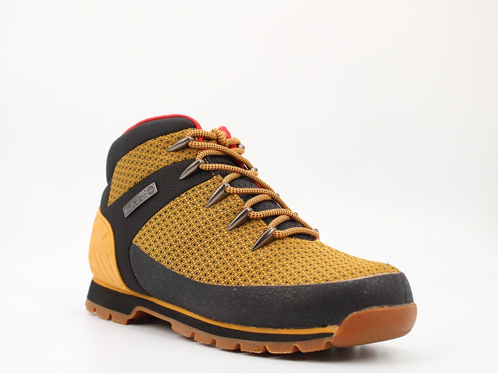 Timberland botte et bottine euro sprint fabric wp jaune2414901_2