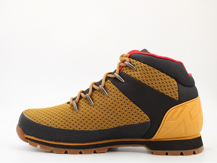 Timberland botte et bottine euro sprint fabric wp jaune2414901_3