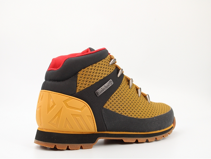 Timberland botte et bottine euro sprint fabric wp jaune2414901_4
