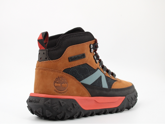 Timberland botte et bottine green stride motion 6 mid wp marron2415101_4