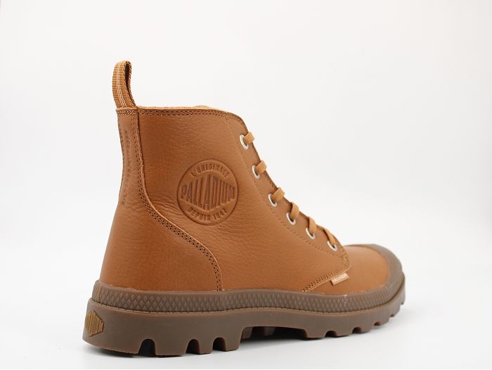 Palladium botte et bottine pampa zip leather ess marron2423502_4