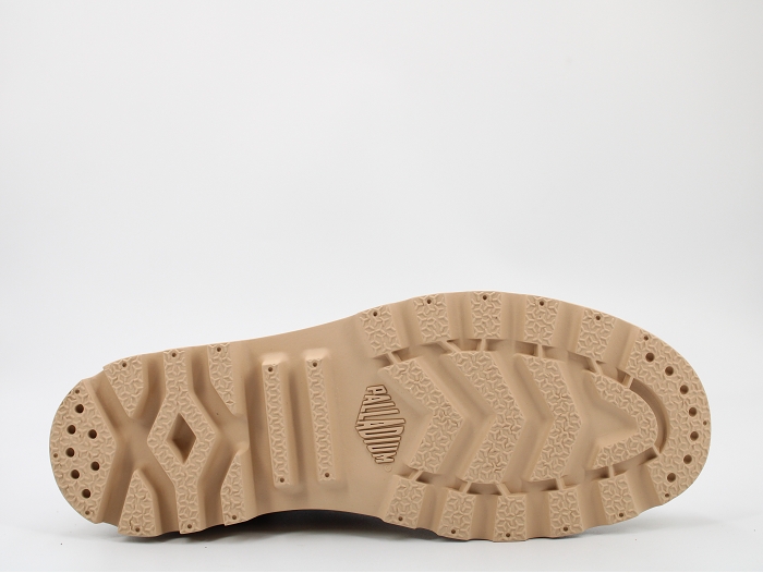 Palladium fourree pampa  hi zip wl marron2423603_5