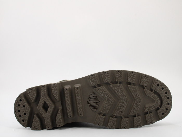 Palladium fourree pampa  hi zip wl gris2423604_5