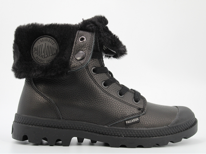 Palladium fourree pampa  nbk wl noir