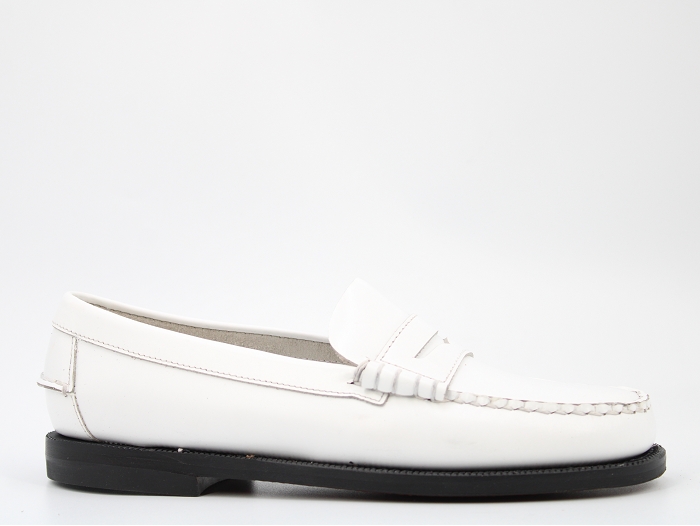 Sebago mocassin classic dan pigment white