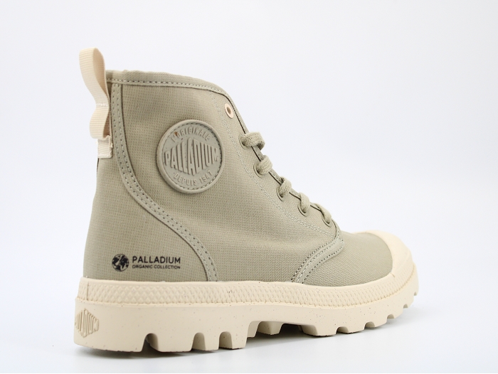 Palladium botte et bottine pampa hi zip organic vert2435901_4