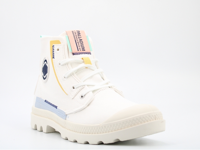 Palladium sneakers pampa hi under layer blanc2436101_2