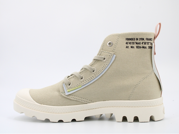 Palladium sneakers pampa hi under layer vert2436103_3