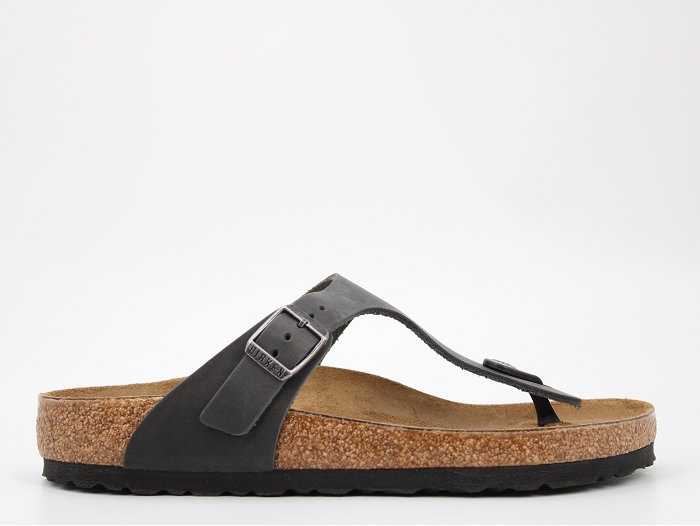 Birkenstock mule gizeh leoi noir