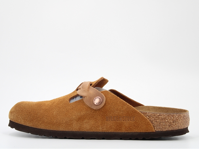 Birkenstock mule boston leve marron2439701_3