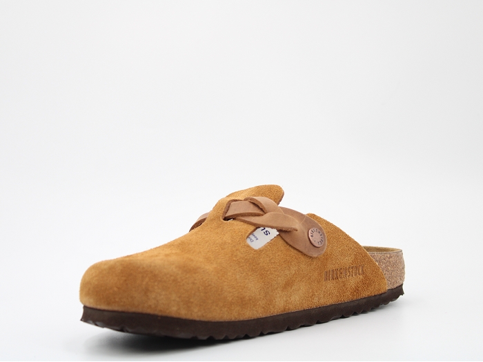 Birkenstock mule boston leve marron2439701_4