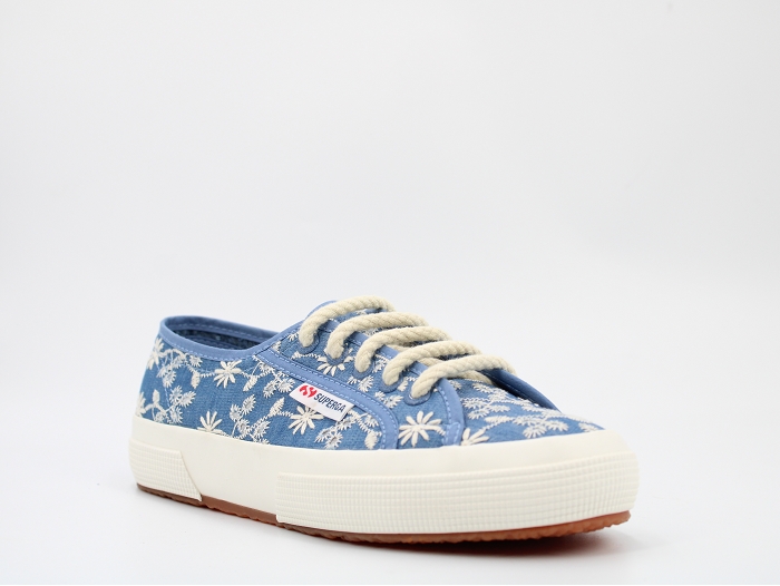 Superga sneakers 2750 flower sangallo s5137jw bleu2474102_2