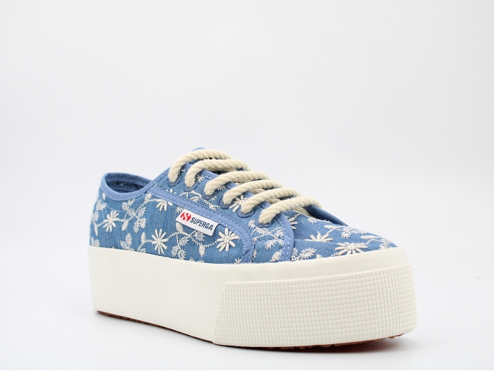 Superga sneakers s33146cw flower sangallo s5137jw bleu2474202_2