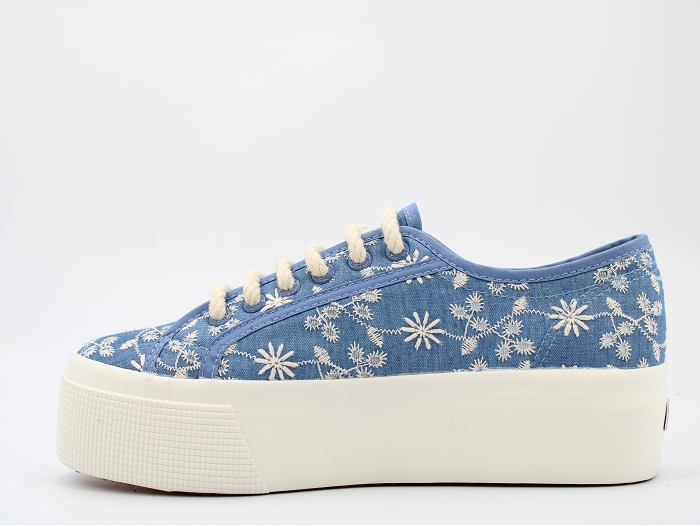 Superga sneakers s33146cw flower sangallo s5137jw bleu2474202_3