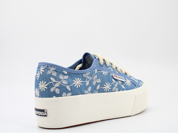 Superga sneakers s33146cw flower sangallo s5137jw bleu2474202_4