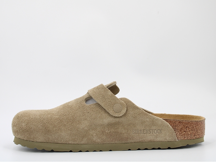 Birkenstock mule boston suede orange2479701_3