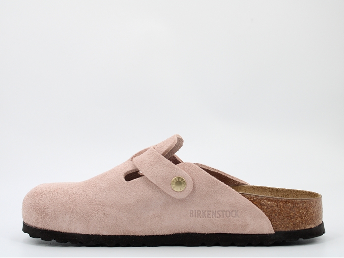 Birkenstock mule boston suede rose2479802_3