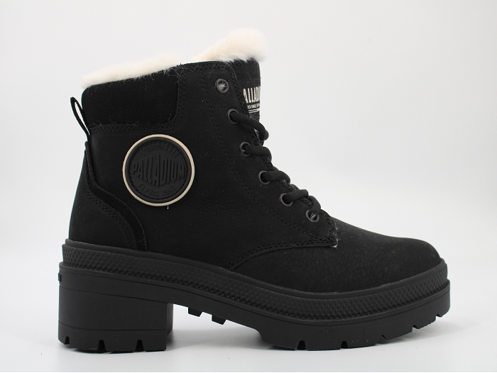 Palladium fourree pallarise nbk wl noir