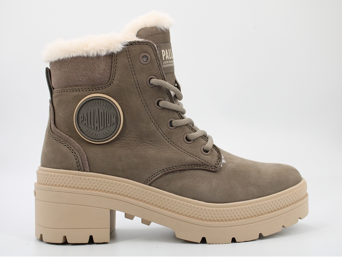 Palladium fourree pallarise nbk wl gris