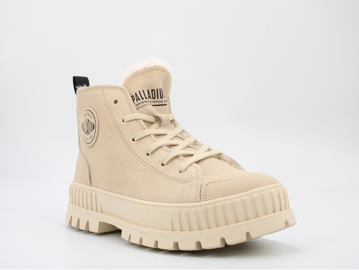 Palladium fourree pallashock zip warm taupe2482401_2
