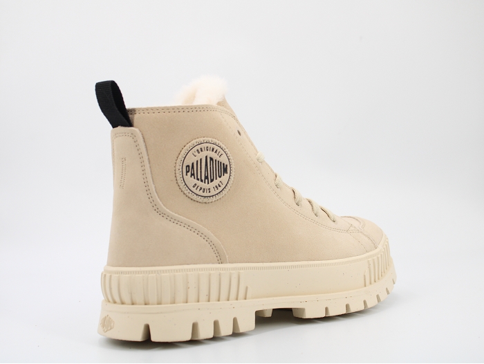 Palladium fourree pallashock zip warm taupe2482401_4
