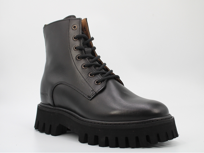 Schmoove botte et bottine rotterdam lace up noir2484401_2
